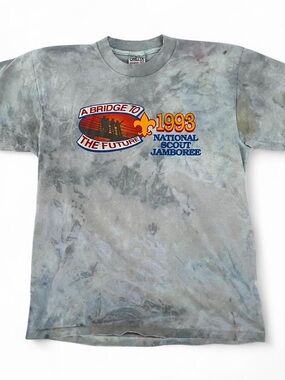 Vintage 1993 National Scout Jamboree Shirt - Oneita Power 50 Tag